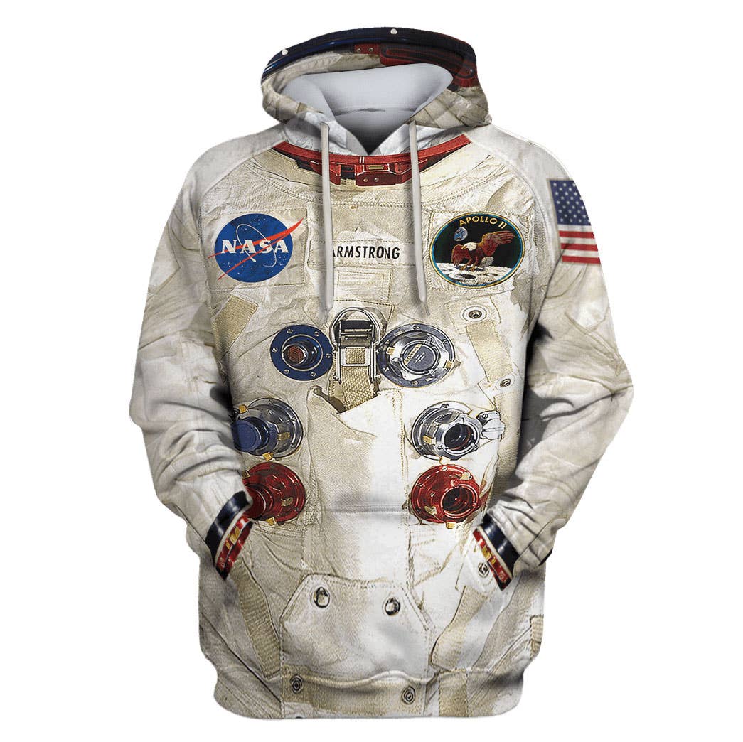 Neil Armstrong Spacesuit Hoodie