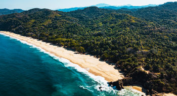 The stretch of Riviera Nayarit beach that will be home to the Milaroca.