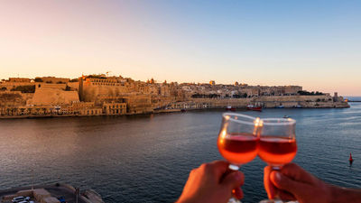 Wine tasting in Malta, an experience that's part of a new culinary itinerary that Central Holidays now offers in its expanded Europe portfolio.