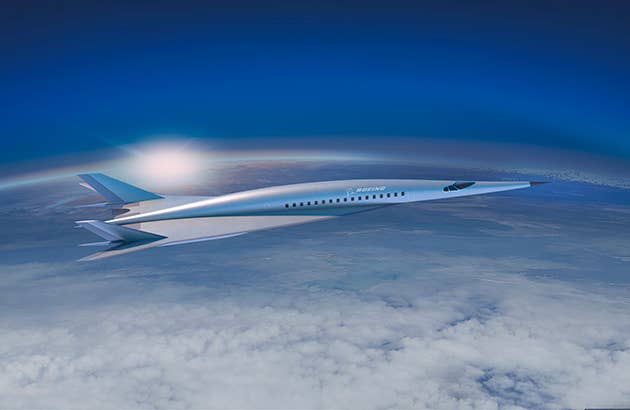 Boeing's passenger-carrying hypersonic vehicle concept