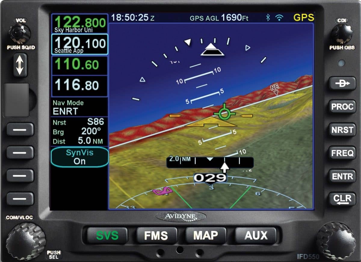 Avidyne IDF-550