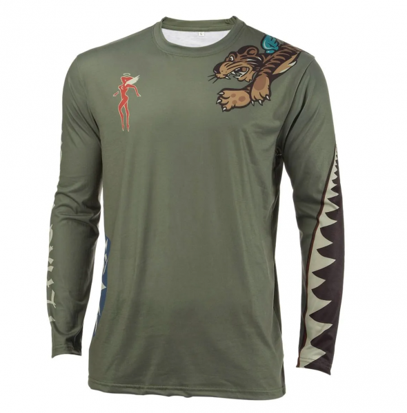 Flying Tigers Long-Sleeved Athletic Shirt 