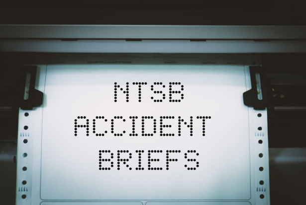 NTSB Accident Brief